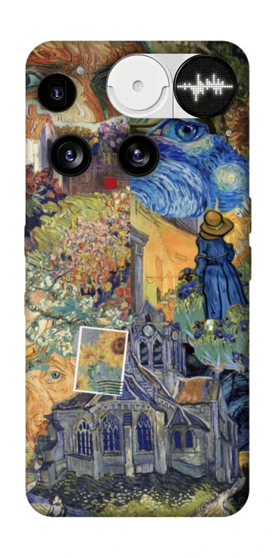 Чехол на Nothing Phone (3) Van Gogh collage фото 1 из 1