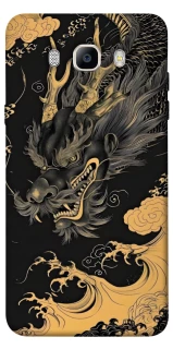 Чохол на Samsung J710F Galaxy J7 (2016) gold dragon фото 1 з 1