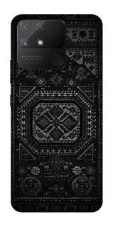 Чехол на Realme Narzo 50A Черный ковер фото 1 из 1