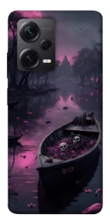Чехол на Xiaomi Redmi Note 12 Pro 5G Boat and flamingo фото 1 из 1
