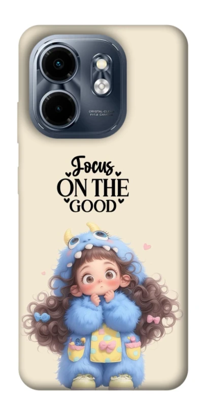 Чохол на Infinix Smart 9 4G / Hot 50i Focus on the Good фото 1 з 1