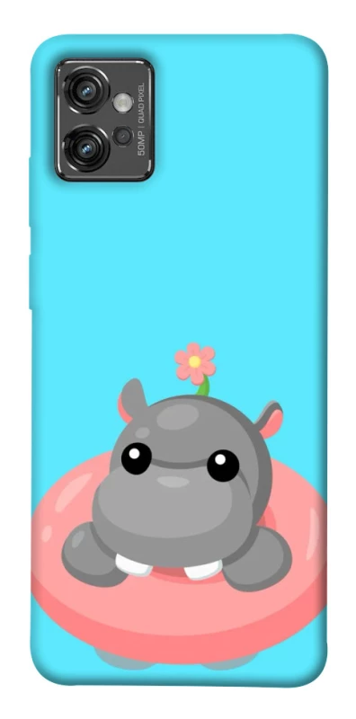 Чохол на Motorola Moto G32 Adopt Me Hippo Floatie фото 1 з 1