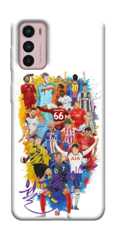 Чохол на Motorola Moto G42 Football Abstract v2 фото 1 з 1