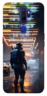 Чехол на Oppo A5 (2020) / Oppo A9 (2020) Cyber character фото 1 из 1