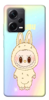 Чохол на Xiaomi Redmi Note 12 Pro 5G Fluffy Rainbow Labubu фото 1 з 1