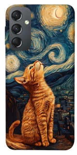 Чехол на Samsung Galaxy A24 4G van gogh cat фото 1 из 1