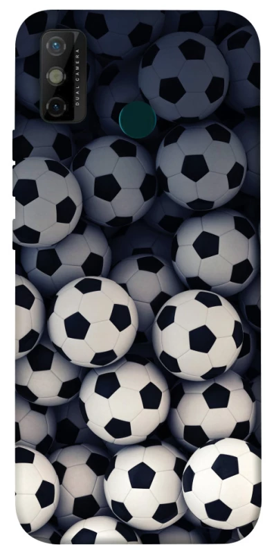 Чохол на TECNO Spark 6 Go Футбольні м'ячи фото 1 з 1