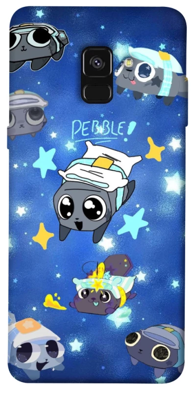 Чохол на Samsung A530 Galaxy A8 (2018) Pebble kitten stars фото 1 з 1