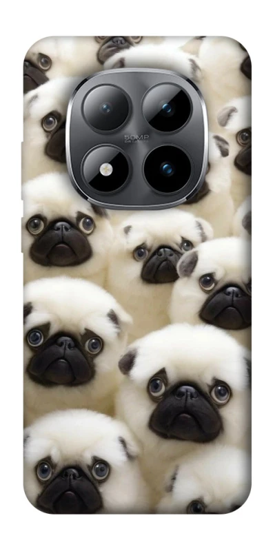 Чохол на Xiaomi Redmi Note 15 Pro 5G Doggy Pug Love фото 1 з 1