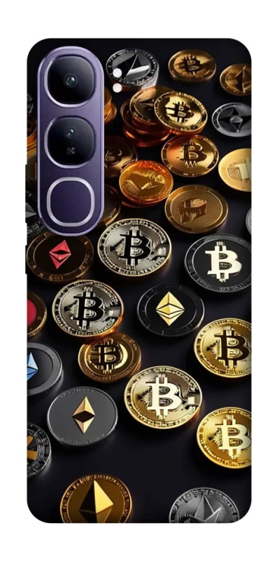 Чехол на Vivo Y300 Many coins фото 1 из 1