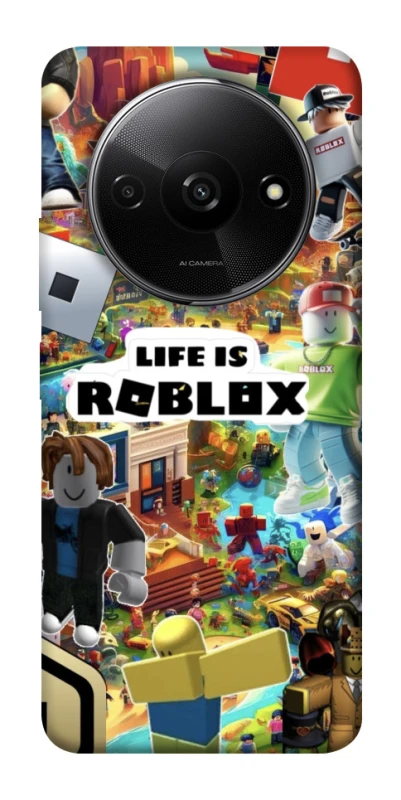 Чохол на Xiaomi Redmi A3 Life is Roblox фото 1 з 1