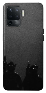 Чехол на Oppo Reno 5 Lite Night operations фото 1 из 1
