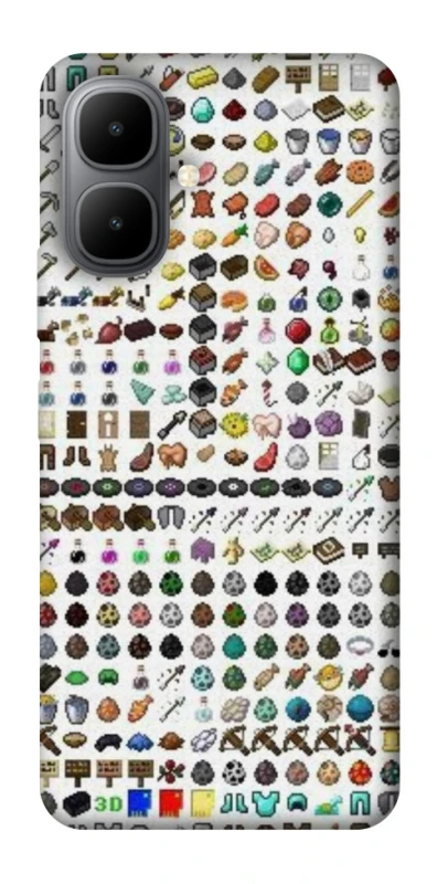 Чохол на Infinix Smart 10 Minecraft v2 фото 1 з 1