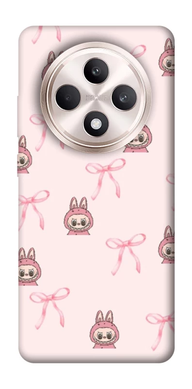 Чохол на Oppo Reno 12 F 4G/5G Pink bows and Labubus фото 1 з 1