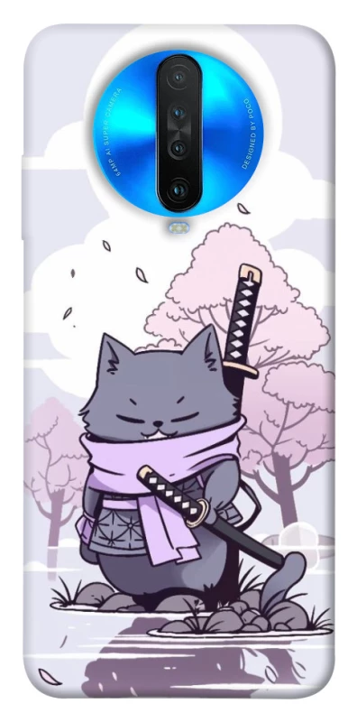 Чохол на Xiaomi Redmi K30 Samurai cat фото 1 з 1