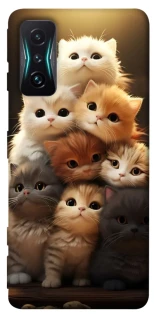 Чохол на Xiaomi Redmi K50 Gaming Чохол Kittie Love v2 фото 1 з 1