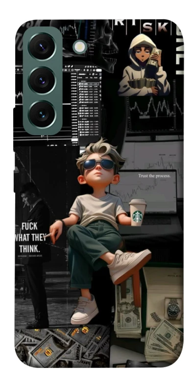 Чехол на Samsung Galaxy S22 WHAT they think фото 1 из 1