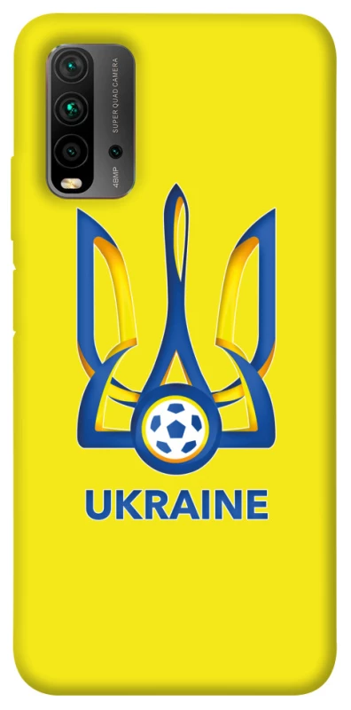 Чехол на Xiaomi Redmi 9T Футбольный Герб фото 1 из 1