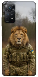Чехол на Xiaomi Redmi Note 12 Pro 4G Лев защитник фото 1 из 1
