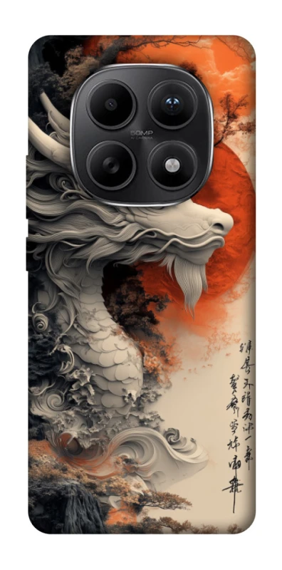 Чехол на Xiaomi Redmi Note 15 5G white dragon фото 1 из 1