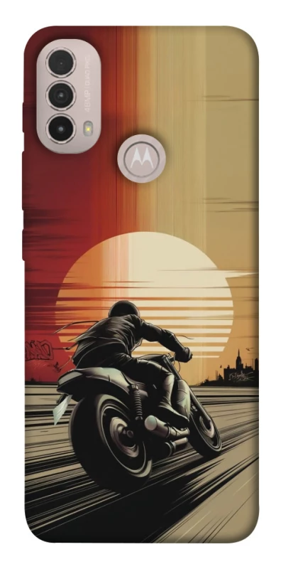 Чохол на Motorola Moto E40 Motorcycle фото 1 з 1