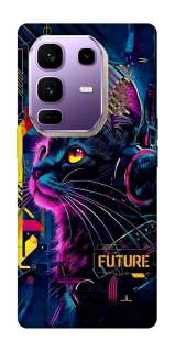 Чехол на Infinix Note 50 Pro+ Cyber Cat v2 фото 1 из 1