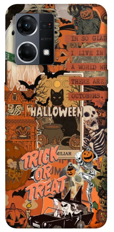 Чохол на Oppo Reno 7 4G Halloween Style ver.3 фото 1 з 1