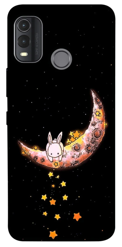 Чохол на Nokia G11 Plus Moon rabbit фото 1 з 1