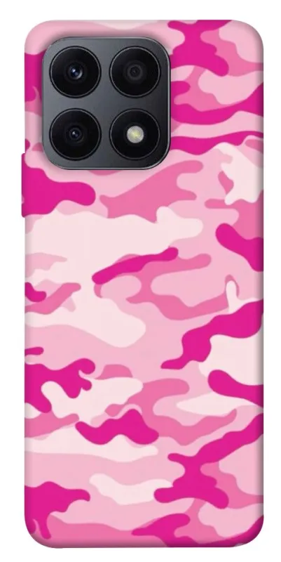 Чехол на Huawei Honor X8a camouflage pink фото 1 из 1