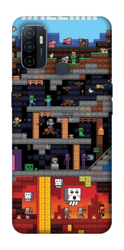 Чохол на Oppo A53 / A32 / A33 Minecraft фото 1 з 1