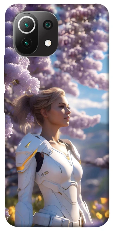 Чохол на Xiaomi Mi 11 Lite Cyber space girl ver.1 фото 1 з 1
