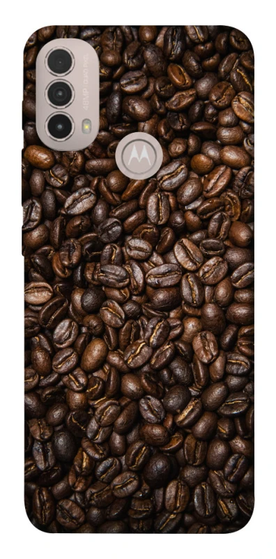 Чехол на Motorola Moto E40 Сoffee beans фото 1 из 1