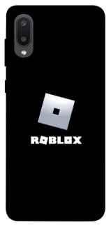 Чехол на Samsung Galaxy A02 Roblox logo black фото 1 из 1