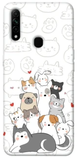 Чохол на Oppo A31 Funny Pets фото 1 з 1