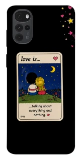 Чехол на Motorola Moto G22 Love is ver.6 фото 1 из 1