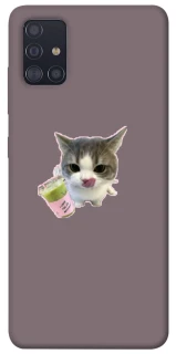 Чохол на Samsung Galaxy A51 cat matcha фото 1 з 1
