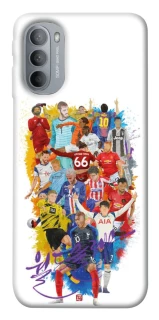 Чохол на Motorola Moto G31 Football Abstract v2 фото 1 з 1