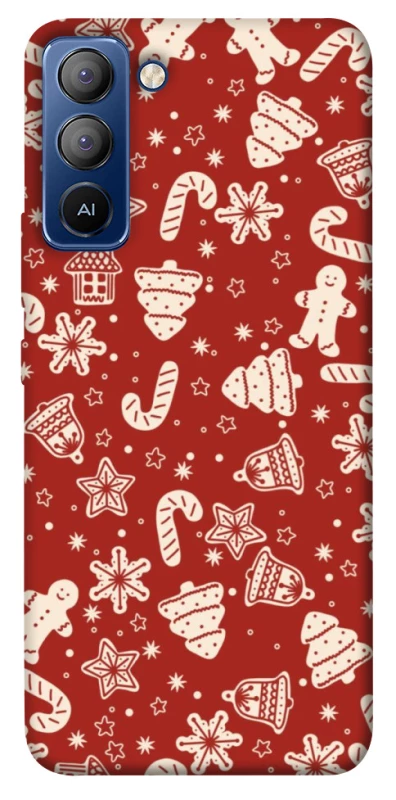 Чехол на TECNO Pop 5 LTE Новогодний v3 фото 1 из 1