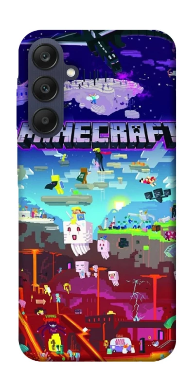 Чехол на Samsung Galaxy A25 5G Minecraft world фото 1 из 1