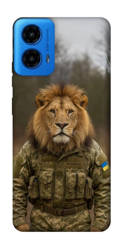 Чохол на Motorola Moto G45 Лев захисник фото 1 з 1