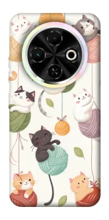 Чохол на TECNO Spark 30C Funny Kittens фото 1 з 1