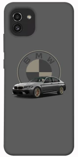 Чехол на Samsung Galaxy A03 BMW grey v2 фото 1 из 1