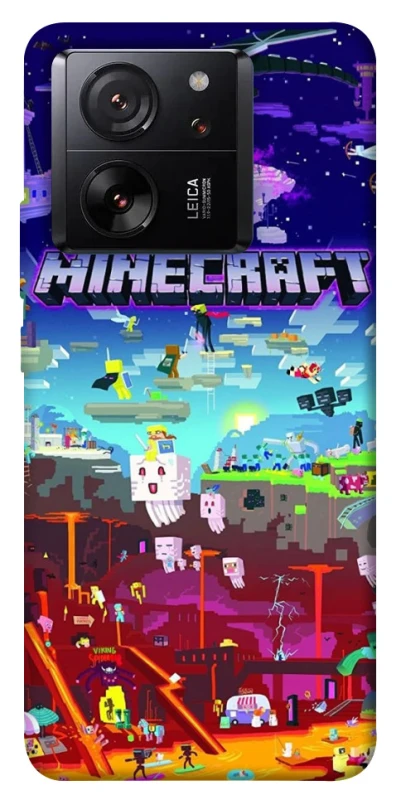 Чехол на Xiaomi 13T Pro Minecraft world фото 1 из 1