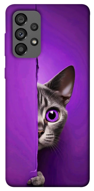 Чохол на Samsung Galaxy A73 5G Кіт-підглядач фото 1 з 1