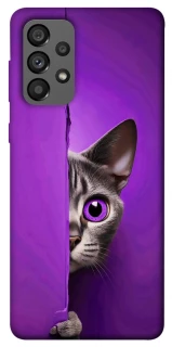 Чохол на Samsung Galaxy A73 5G Кіт-підглядач фото 1 з 1