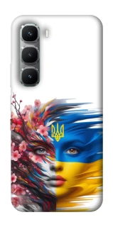 Чохол на Infinix Hot 60 Pro Flowering Ukraine фото 1 з 1