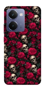 Чехол на Realme P3 Ultra Черепа и розы фото 1 из 1