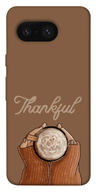 Чехол на Google Pixel 8 Thankful coffee фото 1 из 1