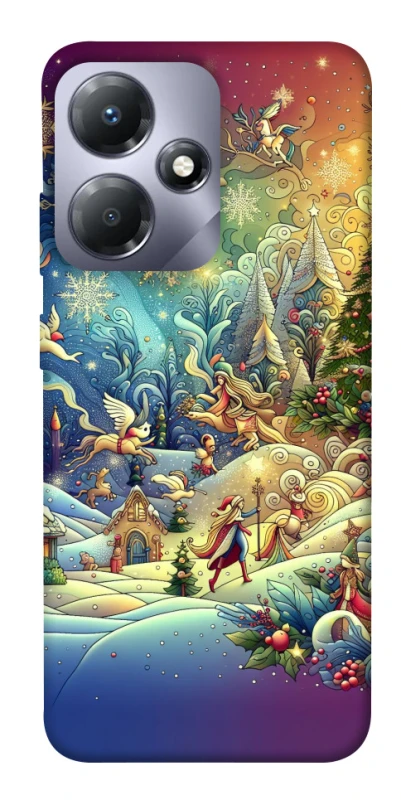 Чехол на Infinix Hot 30 Play Christmas spirit ver.13 фото 1 из 1