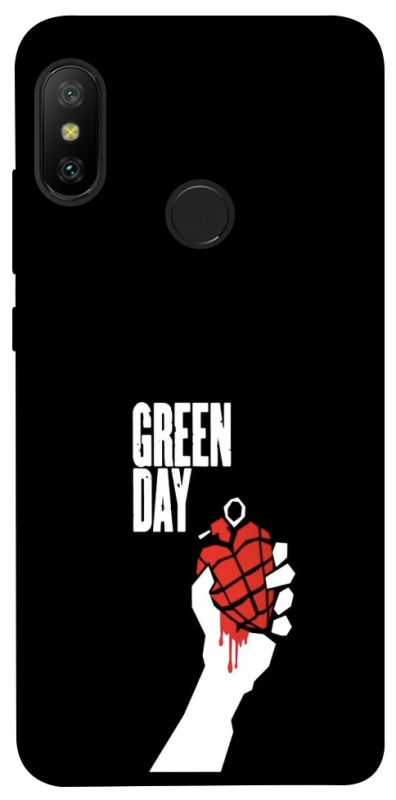Чохол на Xiaomi Mi A2 Lite / Xiaomi Redmi 6 Pro Green Day logo фото 1 з 1